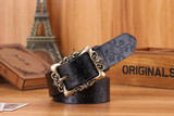 New 2017 Fashion Belts Women Retro Pin Buckle PU Leather Womens Belt Individuality Embossed All-Match Belts For Woman 110-115CM