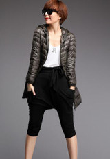 New 2017 Famous Brand Designer Winter Jacket Women Long White Duck Down Jacket Outwear Ultralight Hooded Thin Coat