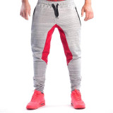 New 2017 Bodyboulding Mens Pants Brand Clothing Splice Cotton Trousers Professional Fitness Jogger Sweatpants Men High Quality
