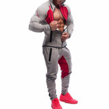 New 2017 Bodyboulding Mens Pants Brand Clothing Splice Cotton Trousers Professional Fitness Jogger Sweatpants Men High Quality