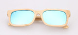New 2017 Bamboo Sunglasses Dark Lens Bambu Sunglasses Glasses Unisex Designer Bamboo Wood Sunglass Man Oculos Fenimino
