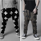 New 2017 Baby Pants Fashion Baby Boys Pants Harem Pants For Girls Cross Star Children Boy Toddler Child Trousers Baby Clothes