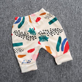 New 2017 Baby Boys Girls Summer Pants Print Cartoon Baby Clothes Roupa Infantil Baby Cotton Panties Clothing CC573-CGR1
