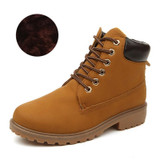 New 2017 Autumn Winter Shoes Women Snow Boots Warm Plush for Cold Winter Fashion Women's Boots Ladies Brand Ankle Boots ZH2346