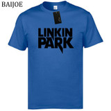 2017 Summer Linkin park short sleeve t-shirt Men MINUTES TO MIDNIGHT printed cotton hip hop tee shirt rock men and women tshirt