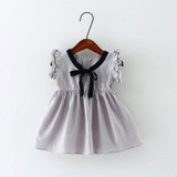 2017 summer girl baby wear clothes brand cotton dress for infant baby girls clothing cute costume princess party dresses dress