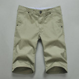 2017 Summer Fashion shorts men Casual mens  shorts knee length male cotton Slim Korean straight  trousers plus size b 2017 Summer Fashion shorts men Casual mens  shorts knee length male cotton Slim Korean straight  trousers plus size b