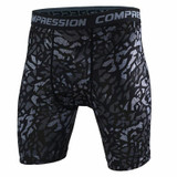2017 Summer Fashion Men Slim Strench Casual Shorts Man Quick Dry Beach Shorts Compression Fitness Crossfit Short Mens Sweatpants