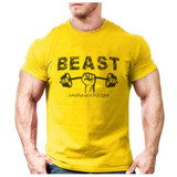 2017 Summer Fashion Funny Beast Design T Shirt Men's High Quality Custom Printed Tops Hipster Tees