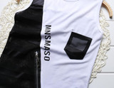 2017 Summer Fashion Baby Boy Vest T-Shirt Kids Clothes Children's Clothing Tops T-shirts for boys Clothes Children T shirts H601