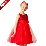 2017 Summer Evening Wedding Dress For Girls Party Flower Princess Dresses Vestidos Baby Girls Clothes