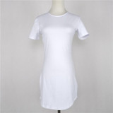 2017 summer dress women robe vestido robe femme kawaii tunique hippie ropa vetement femme solid elegent beach clothes dresses