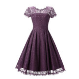 2017 Summer Dress Women Fashion Vintage Elegant Lace Dress High Quality Party Christmas Dresses For Women Female Sexy Vestidos