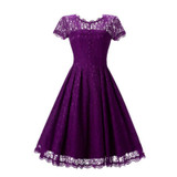 2017 Summer Dress Women Fashion Vintage Elegant Lace Dress High Quality Party Christmas Dresses For Women Female Sexy Vestidos