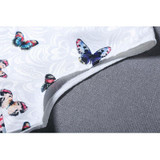 2017 Summer Dress Women Butterfly Sleeveless Casual Dresses Vestido de festa Ladies vintage print plus size jacquard clothing