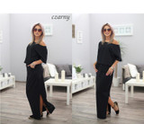 2017 Summer Dress Short Sleeve Maxi Robe Femme Dress Sexy Dress Vestidos Club Party Dresses Elegance Vestidos De Festa