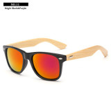Retro Bamboo Wood Sunglasses Men Women Brand Designer Goggles Gold Mirror Sun Glasses UV400 Shades lunette oculo