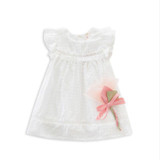 Retail-Brand Summer lace cute baby dress,Party Wedding Birthday baby girls dresses,princess infant dress TUTU baby clothing