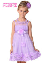 Retail Rose Appliques Elegant Flower Girls Dress Sleeveless Lace Knee-Length Kid Girls Summer Wedding Evening Party Dress W002