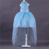 Retail Flower Girl Dresses For Weddings Elegant Evening Dress For Kids Free Shipping Trailing Gown Girls Princess Dress LT-18