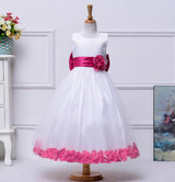 Retail Floral Around Flower Girl Dresses Party Pageant Communion Dress Little Girls Dresses for Wedding LP-56 Retail Floral Around Flower Girl Dresses Party Pageant Communion Dress Little Girls Dresses for Wedding LP-56