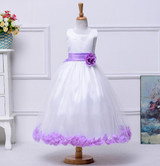 Retail Floral Around Flower Girl Dresses Party Pageant Communion Dress Little Girls Dresses for Wedding LP-56 Retail Floral Around Flower Girl Dresses Party Pageant Communion Dress Little Girls Dresses for Wedding LP-56