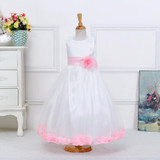 Retail Floral Around Flower Girl Dresses Party Pageant Communion Dress Little Girls Dresses for Wedding LP-56 Retail Floral Around Flower Girl Dresses Party Pageant Communion Dress Little Girls Dresses for Wedding LP-56