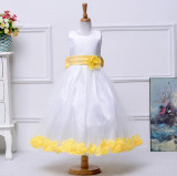 Retail Floral Around Flower Girl Dresses Party Pageant Communion Dress Little Girls Dresses for Wedding LP-56 Retail Floral Around Flower Girl Dresses Party Pageant Communion Dress Little Girls Dresses for Wedding LP-56