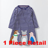 Retail Children Dresses Baby Girls Summer Printed Princess Dresses Vestidos Children Clothing Kids Girls Dresses JM7277 Mix