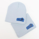 Moeble Spring Autumn Winter Baby Cap Girls Boys Children Knitted Hat and Scarf Set Kids knit hat with scarf set 6 colors H346B