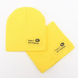 Moeble Spring Autumn Winter Baby Cap Girls Boys Children Knitted Hat and Scarf Set Kids knit hat with scarf set 6 colors H346B