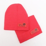 Moeble Spring Autumn Winter Baby Cap Girls Boys Children Knitted Hat and Scarf Set Kids knit hat with scarf set 6 colors H346B