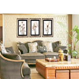 Modular Picture Art Oil Painting Home Decoration Canvas Simple Decorate Picture Print Frameless Flower  for Living Room Wall