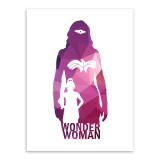 Modern Original Geometric Abstract Super Hero Batman Hulk Movie Canvas A4 Print Poster Wall Picture Home Decor Painting No Frame