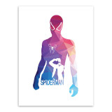 Modern Original Geometric Abstract Super Hero Batman Hulk Movie Canvas A4 Print Poster Wall Picture Home Decor Painting No Frame