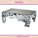 modern mirrored coffee table- mirrored furniture