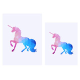 Modern Decor Frameless Wall Picture Unicorn Pattern Waterproof Canvas Art Print Poster Wall Pictures For Living Room Home Decor