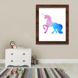 Modern Decor Frameless Wall Picture Unicorn Pattern Waterproof Canvas Art Print Poster Wall Pictures For Living Room Home Decor