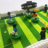 Model building kits compatible with lego city football series 199 3D blocks Educational model building toys hobbies for children