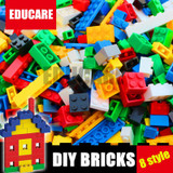 Model Building blocks Bricks DIY Creative Brick Toys Educational Bulk Bricks city boy girl game compatible legoes gift kid set