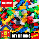 Model Building blocks Bricks DIY Creative Brick Toys Educational Bulk Bricks city boy girl game compatible legoes gift kid set