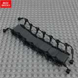 MOC Bricks suspension bridge drawbridge Model Action Figure Toy Kids Educational Building Blocks Assembled Toys best kids gifts