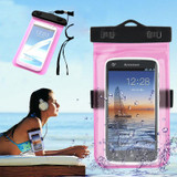 Mobile Phone Waterproof Bag Case for iPhone 5 5s SE 5c 6 6s Plus Underwater Water Proof cover for Samsung S6 S7 edge Note 5