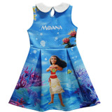 Moana Dress Children Clothing Summer sleeveless Dresses Girls Baby Costume Princess Party Dress Girl Clothes Kid Casual Clothes