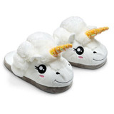 Mntrerm 2017 Unisex Unicorn Cotton Home Slippers Spring Warm Chausson Licorne Indoor Cartoon Slippers Shoes For Teen Boys Girls