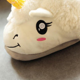 Mntrerm 2017 Unisex Unicorn Cotton Home Slippers Spring Warm Chausson Licorne Indoor Cartoon Slippers Shoes For Teen Boys Girls