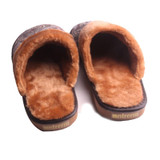 Mntrerm 2017 Printed linen home Men cotton slippers winter warm home indoor slippers For Household Large size shoes
