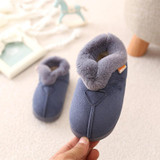 Mntrerm 2017 Children Indoor Home Slippers Winter New High Suede Cotton Slippers Warm Boys And Girls Children Cotton Shoes