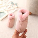 Mntrerm 2017 Children Indoor Home Slippers Winter New High Suede Cotton Slippers Warm Boys And Girls Children Cotton Shoes