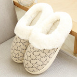2017 Plush Warm Winter Home Slippers Non-Slipper Rubber Sole Sewing Indoor Shoes Comfortable Soft Wear-Resisting Women Slippers